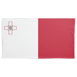 Housse D'oreillers Drapeau de Malte