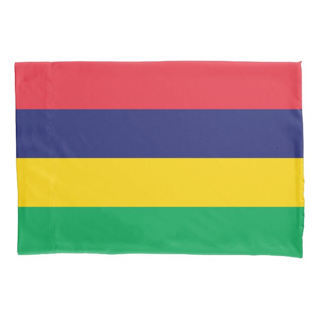 Housse D'oreillers Drapeau de Maurice (devant)