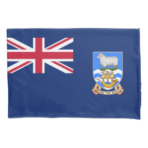 Housse D'oreillers Drapeau des îles Falkland (Territoire britannique)