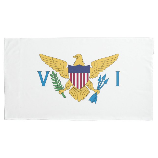 Housse D'oreillers Drapeau des îles Vierges américaines (devant)