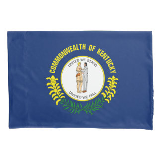 Housse D'oreillers Drapeau d'État du Kentucky Imprimer Patriotc