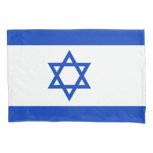 Housse D'oreillers Drapeau d'Israël