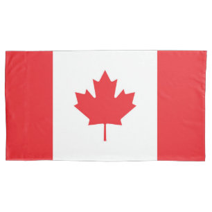 Housse D'oreillers Drapeau du Canada