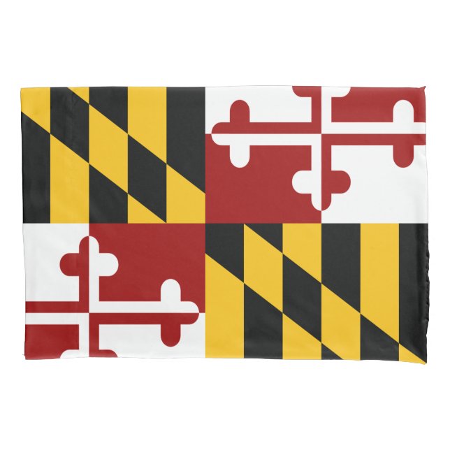 Housse D'oreillers Drapeau du Maryland (devant)