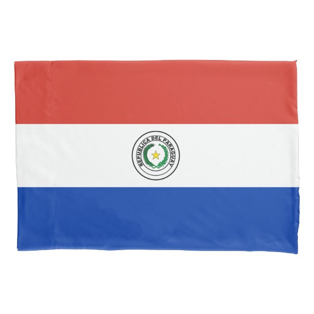 Housse D'oreillers drapeau du Paraguay (devant)