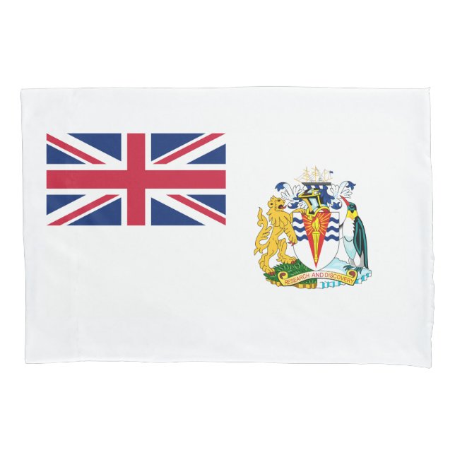 Housse D'oreillers Drapeau du territoire antarctique britannique (devant)