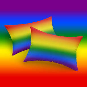 Housse D'oreillers Drapeau Gay pride Ombre LGBTQIA+ Dégradé arc-en-ci