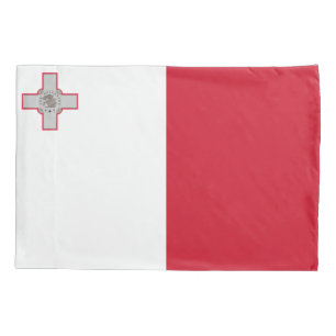 Housse D'oreillers Drapeau maltais