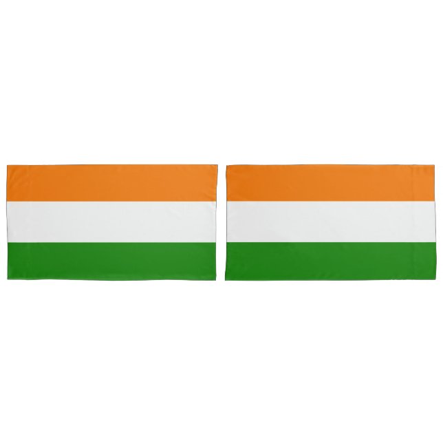 Housse D'oreillers Drapeau national de l'Inde Ashoka Chakra (devant-Set)