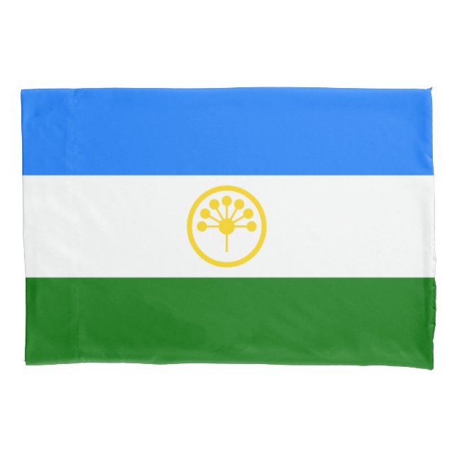 Housse D'oreillers Drapeau patriotique Bachkortostan (devant)
