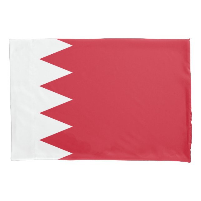 Housse D'oreillers Drapeau patriotique de Bahreïn (devant)