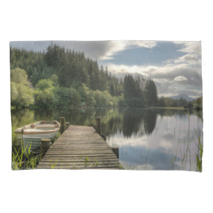 Housse D'oreillers Eau   Parc national Loch Ard Trossachs