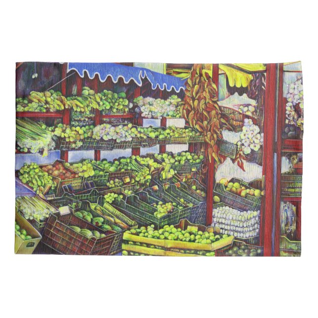 Housse D'oreillers Eddie's Market, Hongrie (Dos)