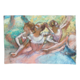Housse D'oreillers Edgar Degas - Quatre Ballerinas sur scène