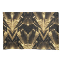 Élégance moderne de feuille d'or Néo Art déco