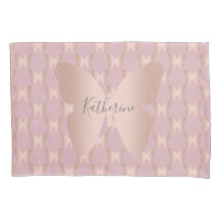 Elegant et rose gold butterfly design