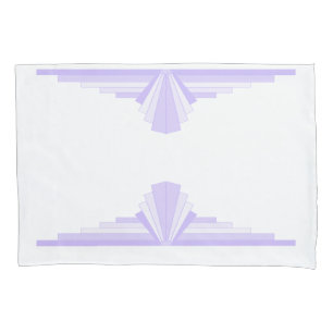 Housse D'oreillers Elément Art déco dans le Pillowcase lilas & violet