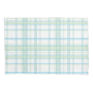 Housse D'oreillers Ensemble Std'oreiller Summertide Tartan sweetpea