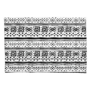 Housse D'oreillers Ethnic Boho Tribal Art Print
