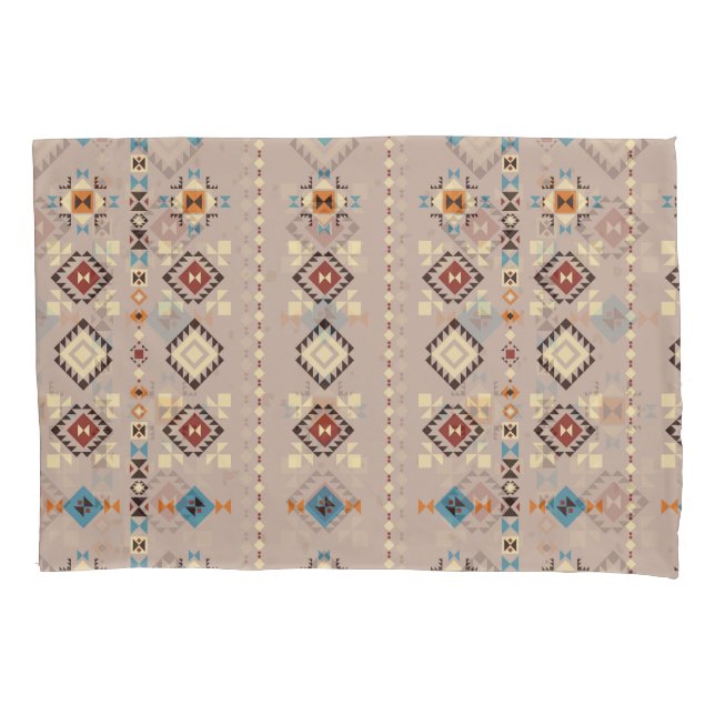 Housse D'oreillers Ethnique : un motif tribal transparent (devant)