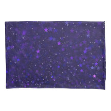 Étoiles pourpres de Bokeh