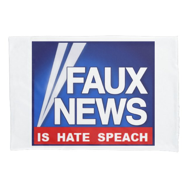 Housse D'oreillers Faux News (devant)