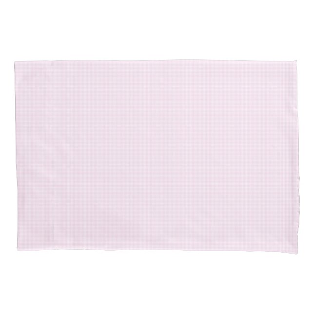 Housse D'oreillers Faye Bright Pink En vichy (devant)