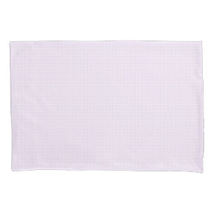 Housse D'oreillers Faye Pastel Purple En vichy