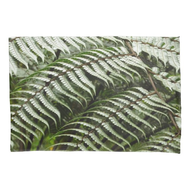 Housse D'oreillers Fern Fronds II Dark Green Nature (devant)