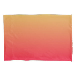 Housse D'oreillers Flamme rouge et ombre jaune