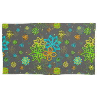 Housse D'oreillers Fleurs de pointe - Pillowcase Emmy Motif