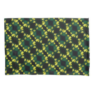 Housse D'oreillers Fleurs sauvages de marguerite jaune délicat Motif