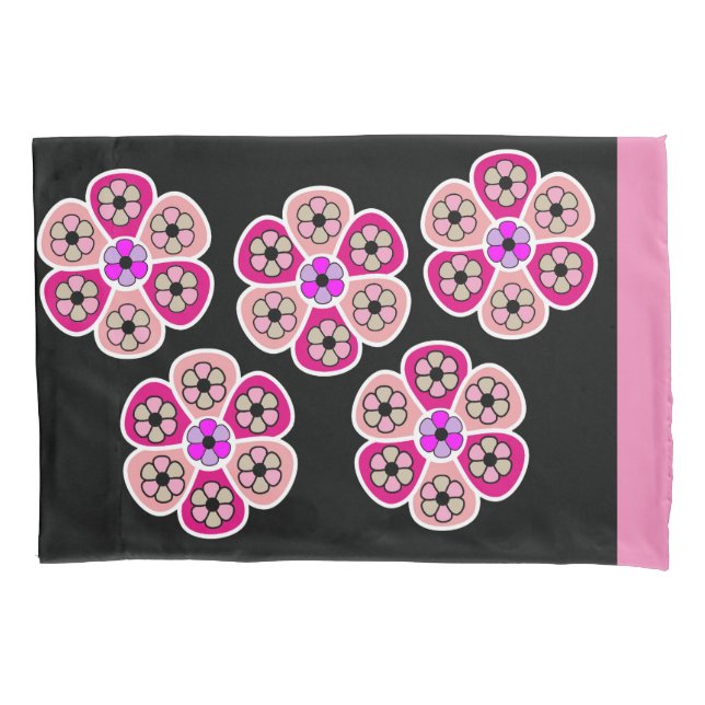 Housse D'oreillers Floral (devant)