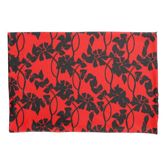 Housse D'oreillers Floral Elegant (devant)
