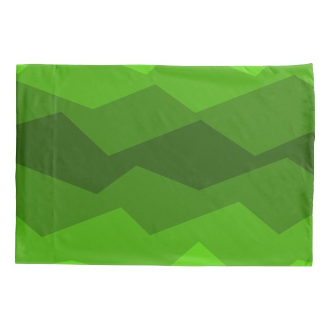 Housse D'oreillers Fond vert (Dos)
