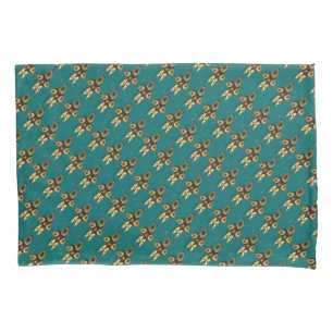Housse D'oreillers Fractal Inuit Hunter