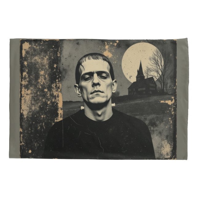 Housse D'oreillers Frankenstein Monster Halloween (Dos)