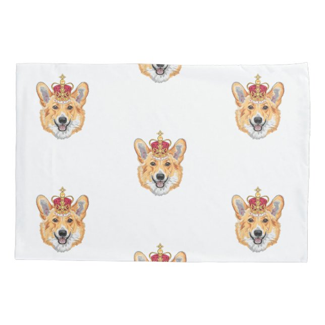 Housse D'oreillers Funny Pembroke Welsh Corgi (Dos)