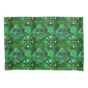 Housse D'oreillers Galaxie celtique Mandalas Boho Chic Géométrie Sacr