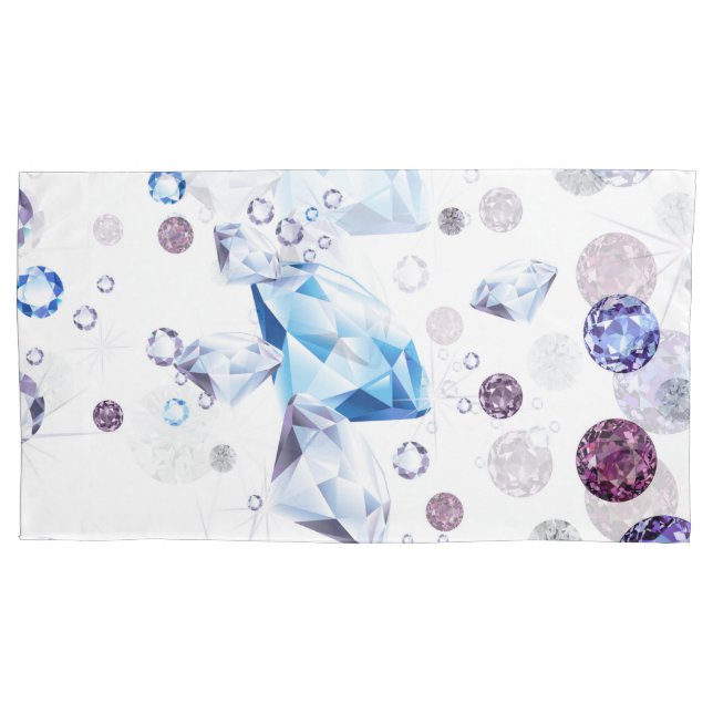 Housse D'oreillers Galaxie de diamant 1 (devant)