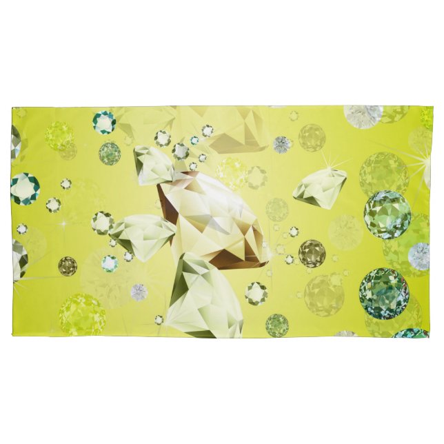 Housse D'oreillers Galaxie de diamant 8 (devant)