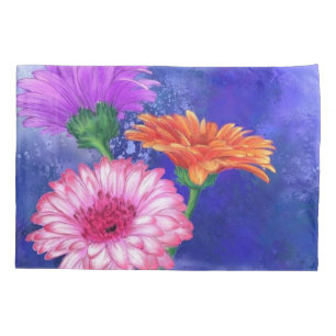 Housse D'oreillers Gerbera Daisies Coque Coussin
