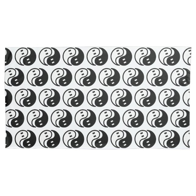 Housse D'oreillers Ghost Yin Yang (devant-gauche)