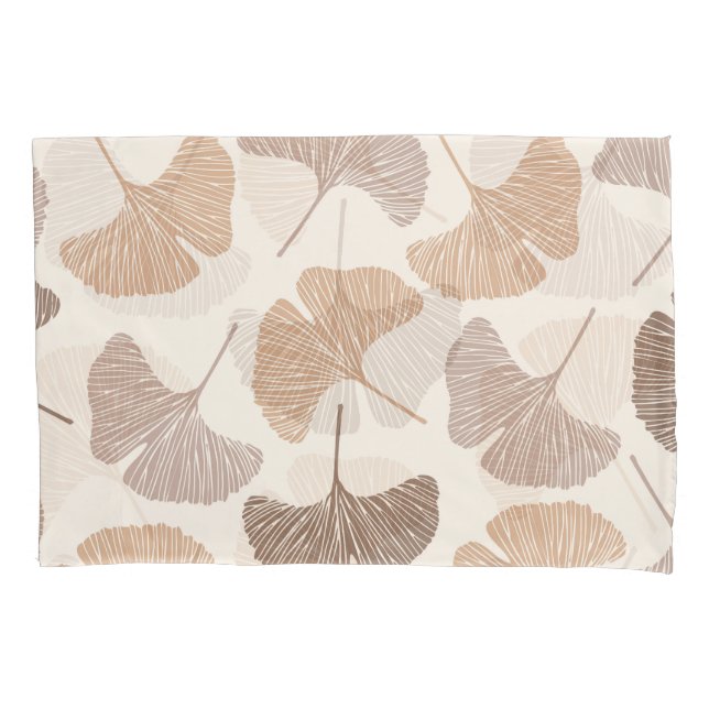 Housse D'oreillers Ginkgo biloba : design transparent sec. (devant)