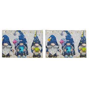 Housse D'oreillers Gnomes d'astronomie cosmique