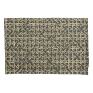 Housse D'oreillers Gold Scratch Golden Modern Glamor Unique Élégant