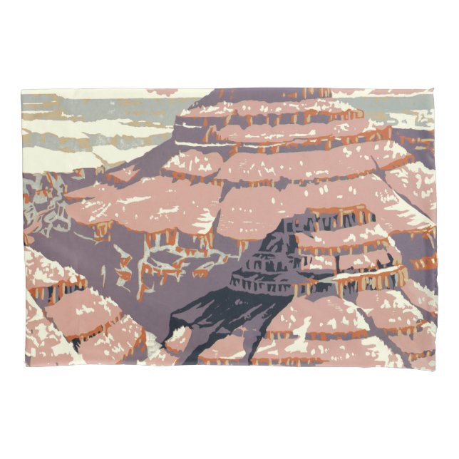 Housse D'oreillers Grand Canyon Western Graphic Art American (devant)