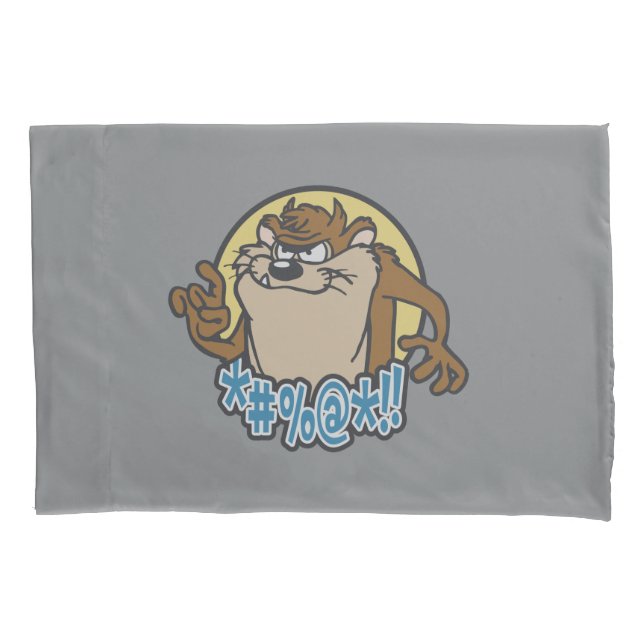 Housse D'oreillers Graphique en cercle extensible TAZ™ (devant)