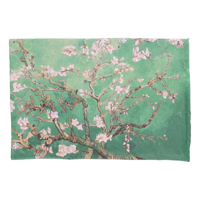 Housse D'oreillers Green Van Gogh Almond Blossoms (devant)