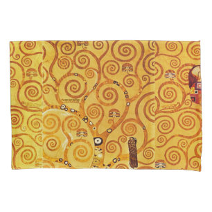 Housse D'oreillers Gustav Klimt Arbre de Vie : Symboliste Art Nouveau